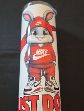 Nike Kids Red Bunny Hoodie Water Bottle - Nike